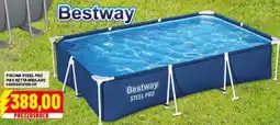 Risparmio Casa Bestway piscina steel pro max rettangolare 400x201x100 cm offerta
