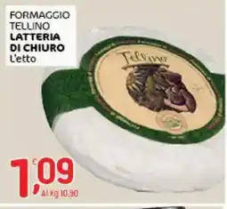 Crai Formaggio tellino latteria di chiuro offerta