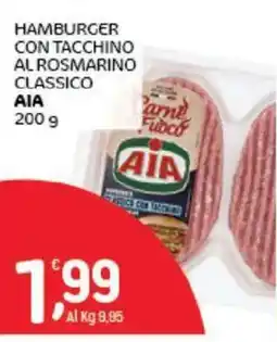 Crai Hamburger con tacchino al rosmarino classico AIA offerta