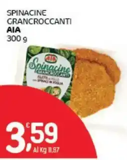 Crai Spinacine grancroccanti AIA offerta