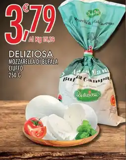 Crai Deliziosa mozzarella di bufala ciuffo offerta