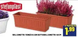 Risparmio Casa Stefanplast balconetta venezia con sottobalconetta 40cm offerta