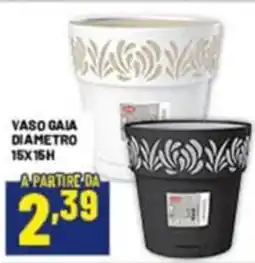 Risparmio Casa Stefanplast vaso gaia diametro 15x15H offerta