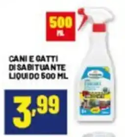 Risparmio Casa Canie gatti disabituante liquido offerta