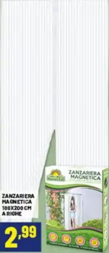 Risparmio Casa Zanzariera magnetica 100x200 cm arighe offerta