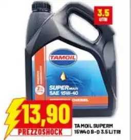 Risparmio Casa Tamoil superm 15W40 B-D offerta