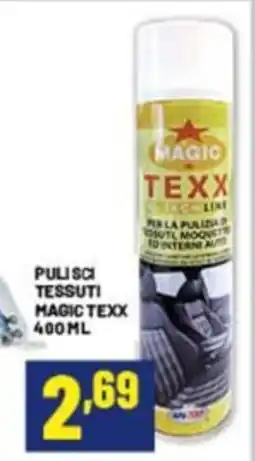 Risparmio Casa Pulisc tessuti magic texx offerta