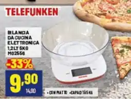 Risparmio Casa Telefunken bilancia da cucina elettronica offerta