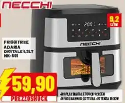 Risparmio Casa NECCHI FRIGGITRICE ADARA DIGITALENECCHI NK-591 offerta