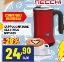 Risparmio Casa NECCHI CAPPUCCINATORE ELETTRICO NST-863 offerta