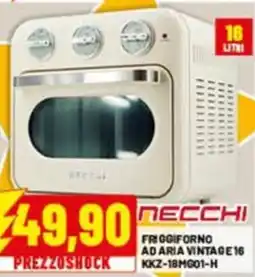 Risparmio Casa NECCHI FRIGGIFORNO AD ARIA VINTAGE 16 KKZ-18MG01-H offerta