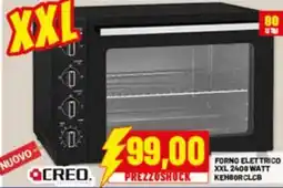 Risparmio Casa FORNO ELETTRICO XXL 2400 WATT KEHBORCLCB offerta