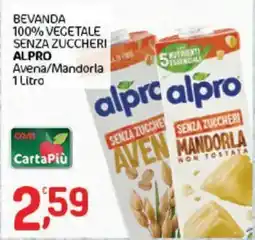Crai Bevanda 100% vegetale senza zuccheri ALPRO offerta
