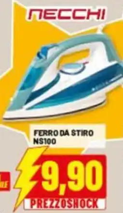 Risparmio Casa NECCHI FERRO DA STIRO NS100 offerta