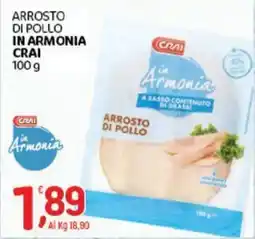 Crai Arrosto di pollo in armonia CRAI offerta