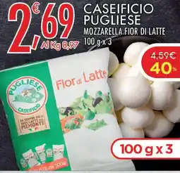 Crai Caseificio pugliese mozzarella fior di latte offerta