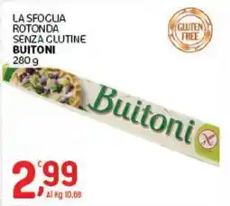Crai La sfoglia rotonda senza glutine BUITONI offerta