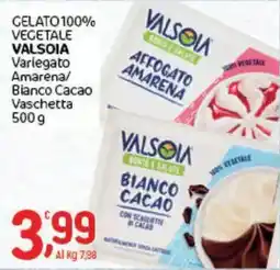 Crai Gelato 100% vegetale VALSOIA offerta