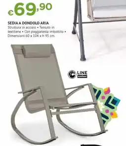 Progress Sedia a dondolo aria offerta