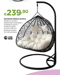 Progress Poltrona pensile nuvola offerta