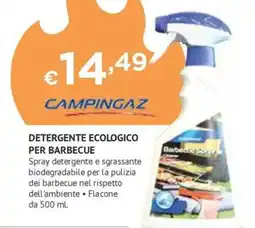 Progress Campingaz detergente ecologico per barbecue offerta