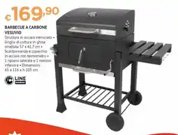 Progress Barbecue a carbone vesuvio offerta