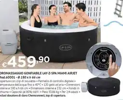 Progress Idromassaggio gonfiabile lay-z-spa miami airjet offerta
