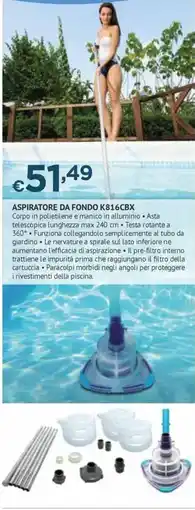 Progress Aspiratore da fondo K816CBX offerta