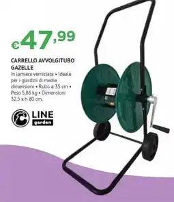 Progress Carrello avvolgitubo gazelle offerta