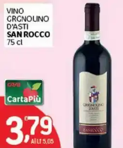 Crai Vino grgnolino d'asti SAN ROCCO offerta