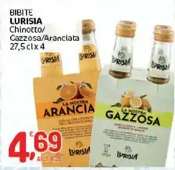 Crai BIBITE LURISIA Chinotto/ Cazzosa/Aranciata offerta