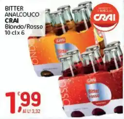 Crai Bitter analcolico CRAI offerta