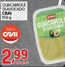 Crai Guacamole di avocado CRAI offerta
