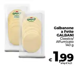 Coop Galbanone a Fette GALBANI offerta