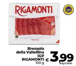 Coop Bresaola della Valtellina IGP RIGAMONTI offerta