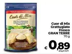 Coop Cuor di Mix Grattugiato Fresco GRAN TERRE offerta