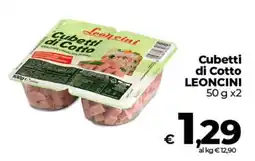 Coop Cubetti di Cotto LEONCINI offerta