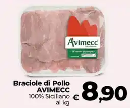 Coop Braciole di Pollo AVIMECC 100% Siciliano offerta