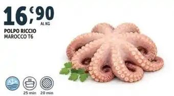 Deco Supermercati Polpo riccio marocco t6 offerta