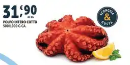 Deco Supermercati Polpo intero cotto offerta