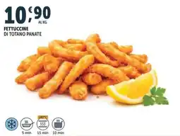 Deco Supermercati Fettuccine di totano panate offerta