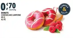 Deco Supermercati Donuts cheesecake lampone offerta