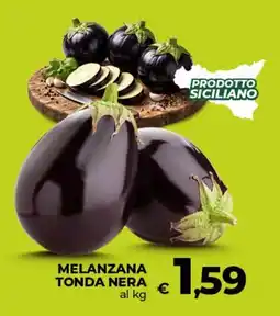 Coop Melanzana tonda nera offerta