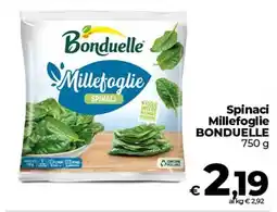 Coop Spinaci Millefoglie BONDUELLE offerta