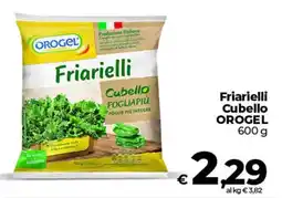 Coop Friarielli Cubello OROGEL offerta