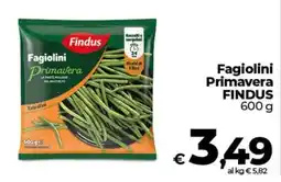 Coop Fagiolini Primavera FINDUS offerta