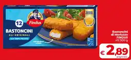 Coop Bastoncini di Merluzzo FINDUS offerta