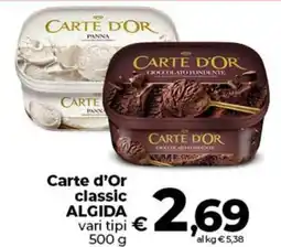 Coop Carte d'Or classic ALGIDA offerta