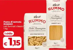 Coop Pasta di semola RUMMO offerta