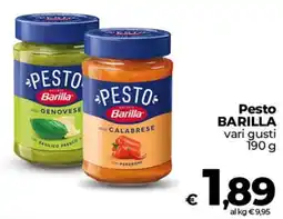 Coop Pesto BARILLA offerta